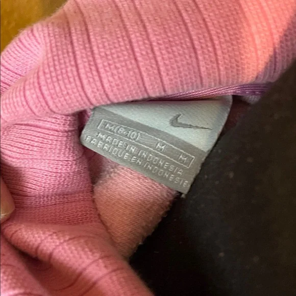 NIKE Pink Velour Tracksuit with Hoodie - Picture 4 of 7